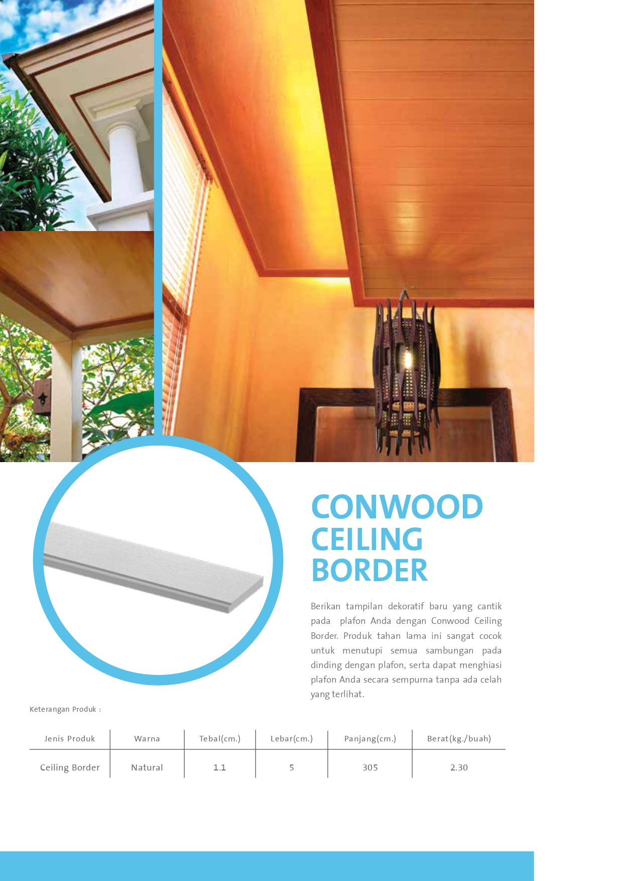 CONWOOD CEILING BORDER