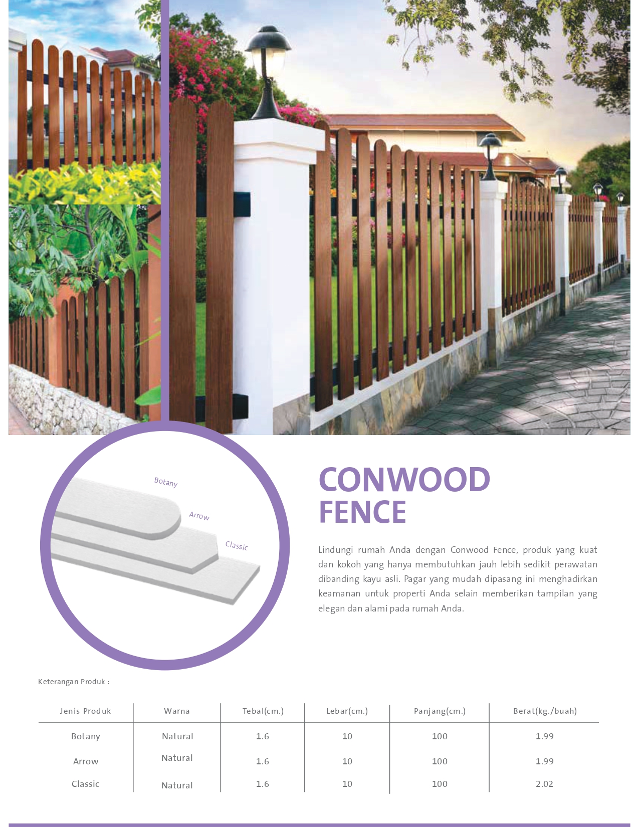 CONWOOD FENCE