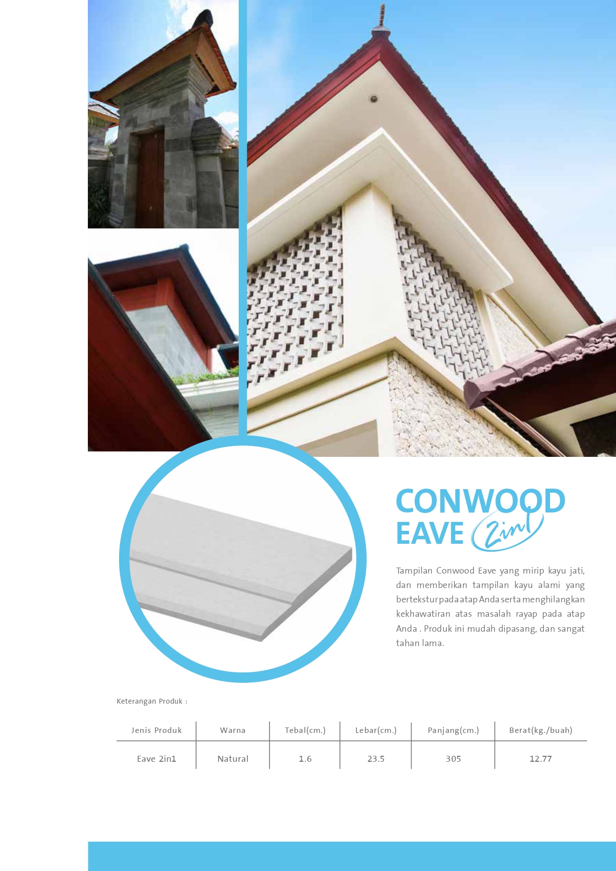 CONWOOD EAVE 2IN1